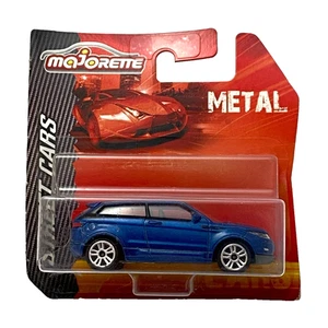 Range Rover Evoque Blue Majorette Street Cars 2014 266A-3 1:64 Scale Toy Car - Picture 1 of 11