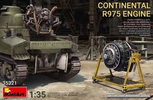 (MIN35321) - Miniart 1:35 - Continental R975 Engine - Photo 1/1