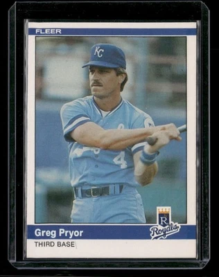 1984 Fleer - Greg Pryor #353 - Image 1 of 2