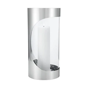 NEW Georg Jensen Chrome Contours Hurricane Large 33cm - Picture 1 of 3