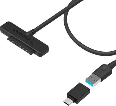 USB C SATA auf USB 3.1 Gen 2, SSD/HDD Festplatten adapter, USB 3.1 zu 2,5 Zoll - Bild 1 von 4