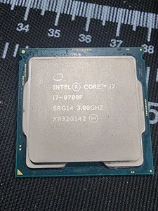 Processeur Intel Core i7-9700F 9e génération 3,0 GHz (Turbo 4,7 GHz) 8 cœurs 12 M LGA-1151 SRG14 - Photo 1/2