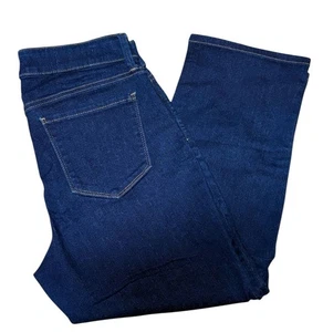 NYDJ Jeans Womens Size 8 Marilyn Crop Dark Wash - Picture 1 of 6