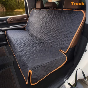 Back Seat Cover for Truck, Easy-Install Dog Bench Seat Cover for Trucks Ford ... - Picture 1 of 7