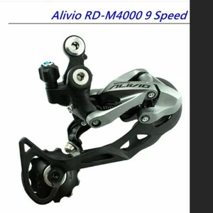 NEW Shimano Alivio RD-M4000 9 Speed Mountain Bike Rear Derailleur - Picture 1 of 5