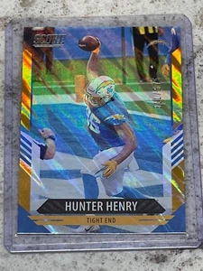 HUNTER HENRY ~ 2021 Panini Score #241 Lava Parallel 311/575 PWE - Picture 1 of 3