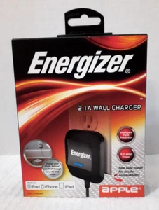 ENERGIZER 2.1A WALL CHARGER FOR APPLE IPOD IPHONE IPAD NEW - Picture 1 of 3