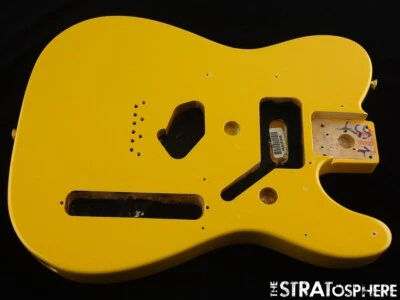 Guitarra Fender Player II Modificada Telecaster Tele CUERPO Aliso Amarillo Sol Foto 1 de 2
