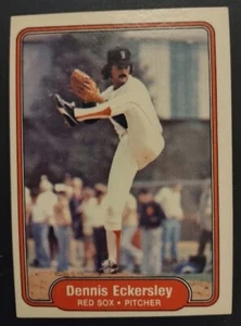 1982 Fleer #292 Dennis Eckersley - Boston Red Sox Baseball Card {EX-MT} - Picture 1 of 2