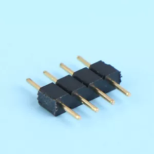 10Pcs 4 Pin RGB Connector Adapter Double 4Pin For RGB 5050 3528 LED St*oa - Picture 1 of 12