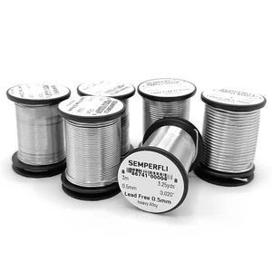 SEMPERFLI LEAD-FREE WIRE - Fly Tying Round Wire Spools - 6 Sizes Available NEW! - Picture 1 of 7