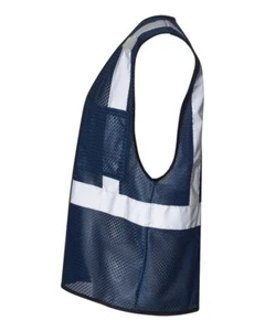 ๐ฅ Kishigo Ev Series Enhanced Visibility Non-ansi Safety Vest Up To XL B120-131 - Picture 1 of 31