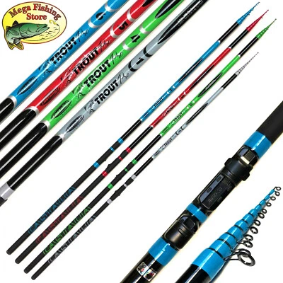 PALADIN Castalia Trout Pro Forellenrute - Profi Forellen Tremarella Tele Rute - Bild 1 von 4
