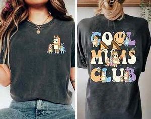 Cool Moms Club Shirt, Bluey Family Shirt, Bluey Mother's Day, Mum Birthday Gift - Picture 1 of 7