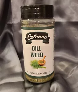 Dill Weed 2.25 oz 64g Bottle / Colonna Chopped / Herbs Spice Dried Eneldo Picado - Picture 1 of 3