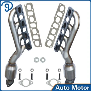 2PCS For 2004 2005- 2015 Nissan Titan 5.6L Manifold Catalytic Converters LH & RH - Bild 1 von 14