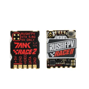 RUSHFPV RUSH TANK RACE 2 RACE II 5.8G 48CH PitMode 25mW 100mW 200mW Max - Picture 1 of 7