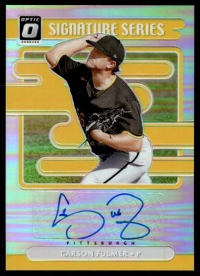 2021 Donruss Optic Signature Series Carson Fulmer Auto #SS-CF - Image 1 of 2