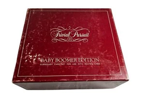 Trivial Pursuit Baby Boomer Subsidiary Card Set - 1000 Q&A Cards, 2 Boxes - Picture 1 of 6