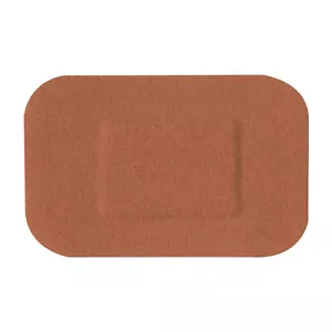 Tiras adhesivas de tela, estériles, ligeras, lote de parches de 2" x 3" 24 fundas F1 - Imagen 1 de 2