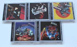 Judas Priest Remastered CD Lot 5 (British, Stained, Screaming, Painkiller, Def.) - Picture 1 of 2