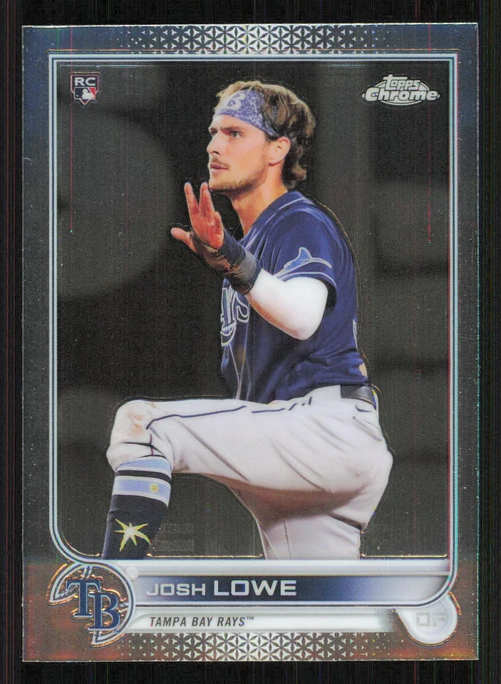 2022 Topps Chrome #83 Josh Lowe RC - Image 1 of 2