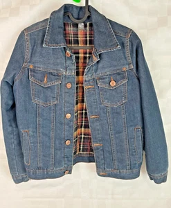 ZARA Kids Padded Denim Jacket Size 9-10 Years - Picture 1 of 2