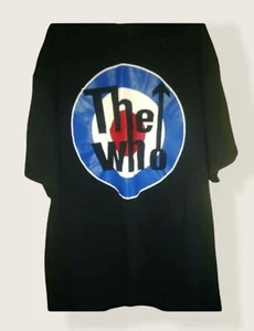 The Who Hits 50 Tour T-Shirt 2016 XL schwarz kurzarm Portland Oakland Anaheim - Bild 1 von 3