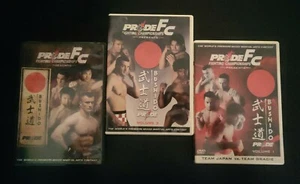 PRIDE Fighting Championships - Bushido: Vols. 1, 3 & 4 DVD'S - Picture 1 of 8