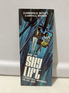 Vtg Clarksville Missouri Skylift Brochure 1960s 1970s Collectible - Picture 1 of 4