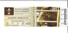 HOUSTON LIVESTOCK SHOW & RODEO - 3/19/2017 - Full Ticket