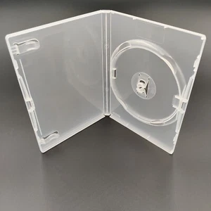 10 x Clear Slim Line 7 mm Single DVD CD Hülle mit Hülle - Bild 1 von 4