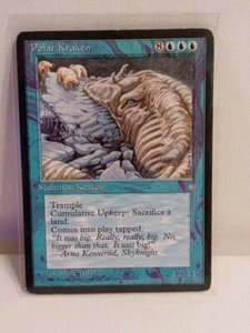 1995 Polar Kraken Magic The Gathering Deckmaster - Picture 1 of 3