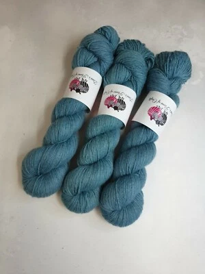 Merino- Und Baby-Kamel-Garn, 4-Fädig, Fingering, 100g, KINGFISHER - Bild 1 von 4