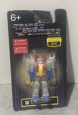Hasbro Transformers Starscream Mini Figurine. Ltd Ed. New/Sealed. - Image 1 of 4