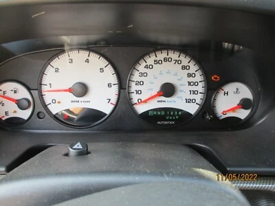 2001-2002 Dodge Stratus R/T OEM instrument cluster 01 02 177k miles odometer  - Image 1 of 4
