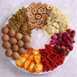 1 bustina di tisana naturale Babao Tea include giuggiola rosa Longan assistenza sanitaria - Foto 1 di 5