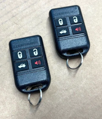 NEW PAIR CODE ALARM 4-BUTTON REMOTE ALARM FOB TRANSMITTER GOH-PAN05 GOH-PANO5 - Image 1 of 3
