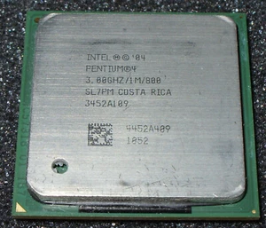 INTEL PENTIUM 4 3.0 GHz SL7PM PROCESSOR, 800 MHz BUS, SOCKET 478, US SELLER - Picture 1 of 2