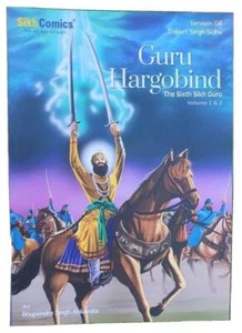 Sikh kids comic guru hargobind ji daljeet singh sidhu in english volume 1 & 2 mc - Picture 1 of 10