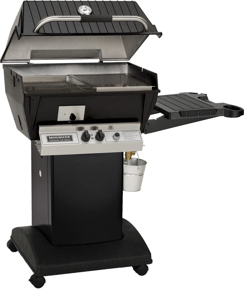 Paquete de parrilla de cocción lenta Broilmaster Q3PK1 (carrito incluido), LP Foto 1 de 1