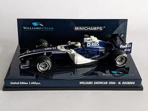 Minichamps F1 Williams Showcar 2006 Nico Rosberg Maßstab 1:43 400 060080 - Bild 1 von 6