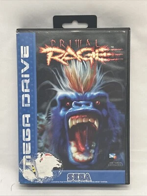 Primal Rage SEGA Mega Drive PAL No Manual Region FREE Tested - Image 1 of 4