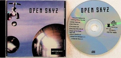 OPEN SKYZ (VALENTINE) - Self Titled CD (1993 Promo AOR Hard Rock) Hugo Valenti - Imagem 1 de 4