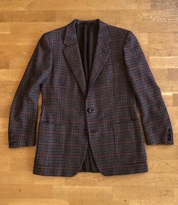 D’avenza Italy Kaschmir Blazer 38 40 M Gun Club Karo Hahnentritt Sport Mantel - Bild 1 von 16