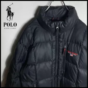 POLO SPORT Ralph Lauren Daunenjacke Schwarz Herren Größe M Gebraucht Authentisch - Bild 1 von 8