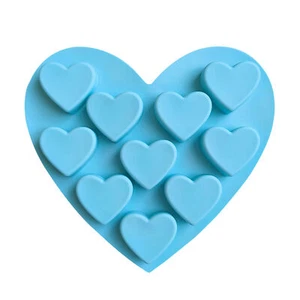 Sweet Hearts Chocolate Mould Baking Silicone Jelly Melt Candy Molds Cute Dessert - Picture 1 of 12