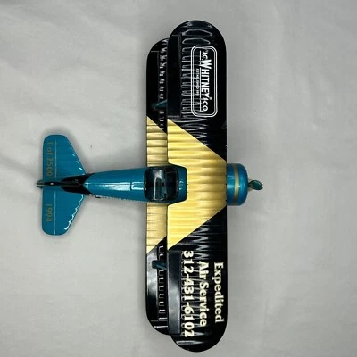 Stearman Bi Plane Die Cast Collector Series Bank JC Whitney & Co Foto 1 de 4