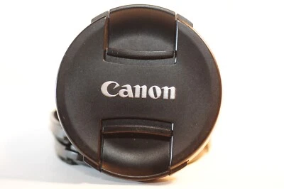 Canon EOS E-77 II 77mm front lens cap Inside squeeze Genuine canon product - Image 1 of 3