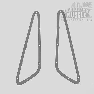 Mopar B Body 1973 73 1974 74 Roadrunner Satellite Hood Insert Scoop Gaskets DMT - Image 1 of 2